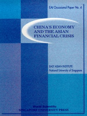 cover image of China's Economy and the Asian Financial Crisis
